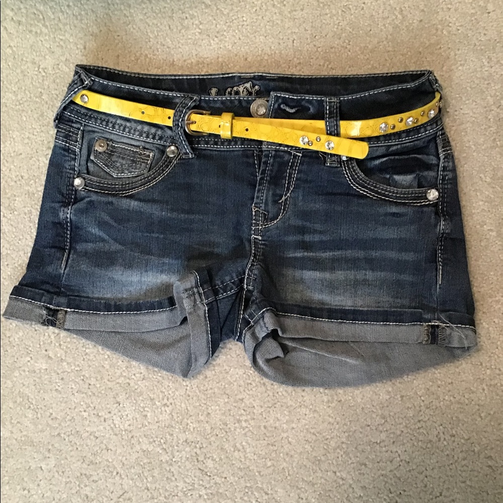 Wallflower denim shorts!
